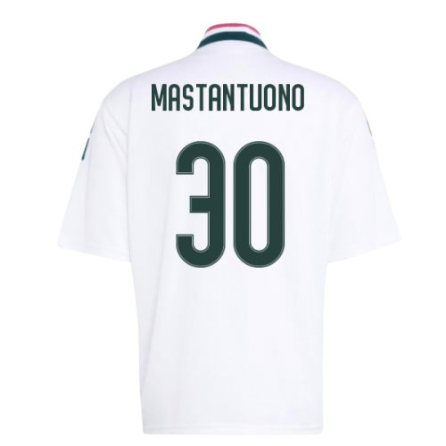 2026-2027 Real Madrid Stadium Jersey (White) (Mastantuono 30)