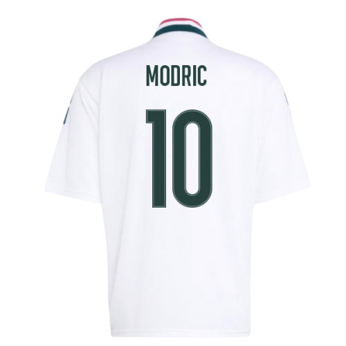 2026-2027 Real Madrid Stadium Jersey (White) (Modric 10)