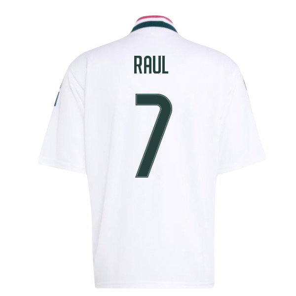 2026-2027 Real Madrid Stadium Jersey (White) (Raul 7)