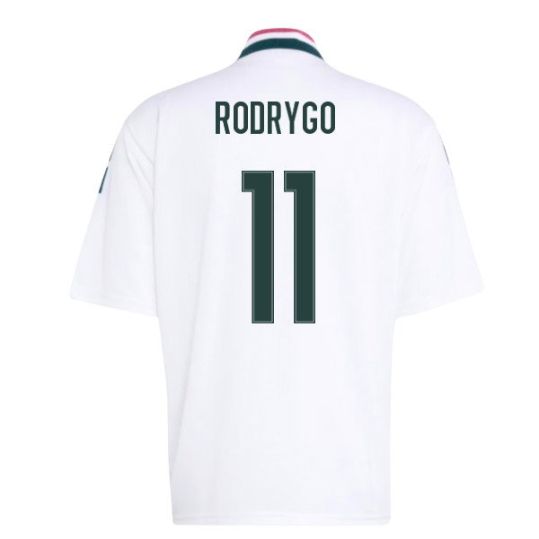 2026-2027 Real Madrid Stadium Jersey (White) (Rodrygo 11)