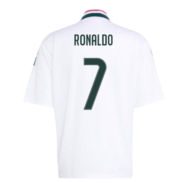2026-2027 Real Madrid Stadium Jersey (White) (Ronaldo 7)