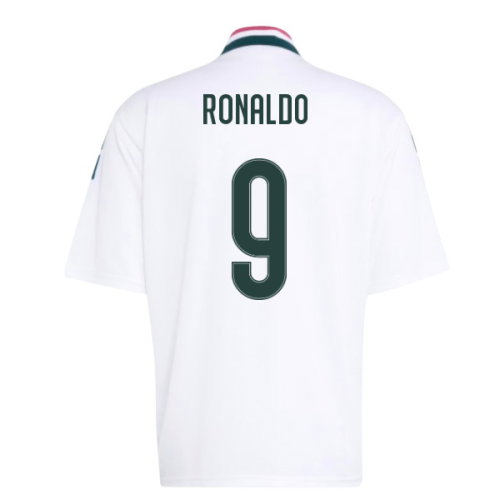2026-2027 Real Madrid Stadium Jersey (White) (Ronaldo 9)