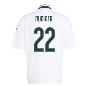 2026-2027 Real Madrid Stadium Jersey (White) (Rudiger 22)