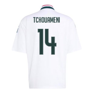 2026-2027 Real Madrid Stadium Jersey (White) (Tchouameni 14)