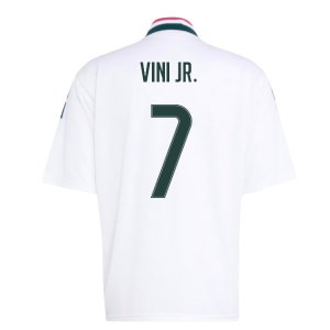 2026-2027 Real Madrid Stadium Jersey (White) (Vini Jr. 7)