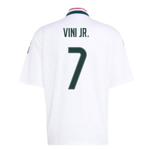 2026-2027 Real Madrid Stadium Jersey (White) (Vini Jr. 7)
