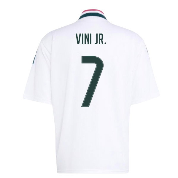 2026-2027 Real Madrid Stadium Jersey (White) (Vini Jr. 7)
