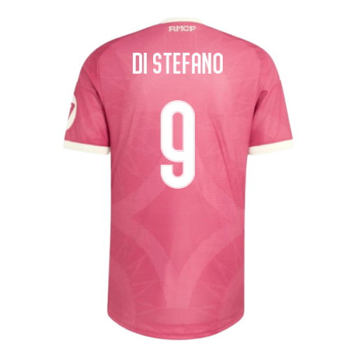 2026-2027 Real Madrid Third Authentic Shirt (Pink) (Di Stefano 9)
