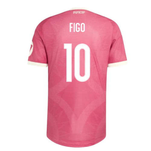 2026-2027 Real Madrid Third Authentic Shirt (Pink) (Figo 10)