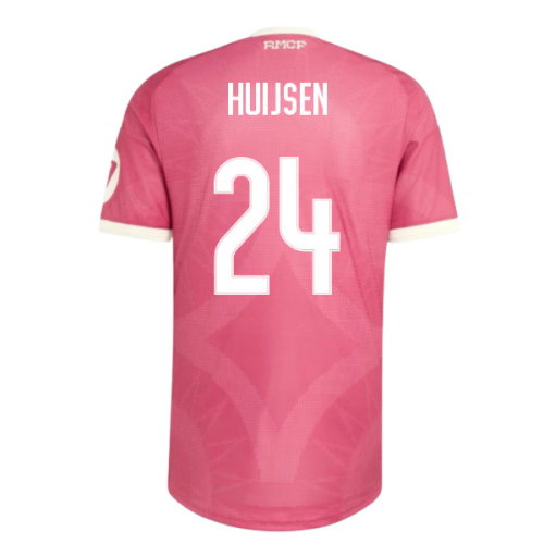 2026-2027 Real Madrid Third Authentic Shirt (Pink) (Huijsen 24)