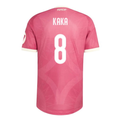 2026-2027 Real Madrid Third Authentic Shirt (Pink) (Kaka 8)