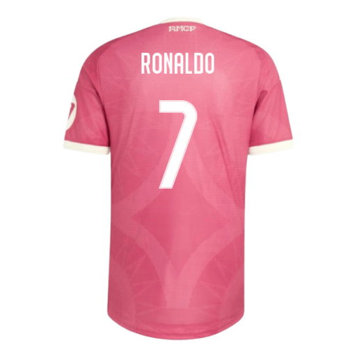 2026-2027 Real Madrid Third Authentic Shirt (Pink) (Ronaldo 7)