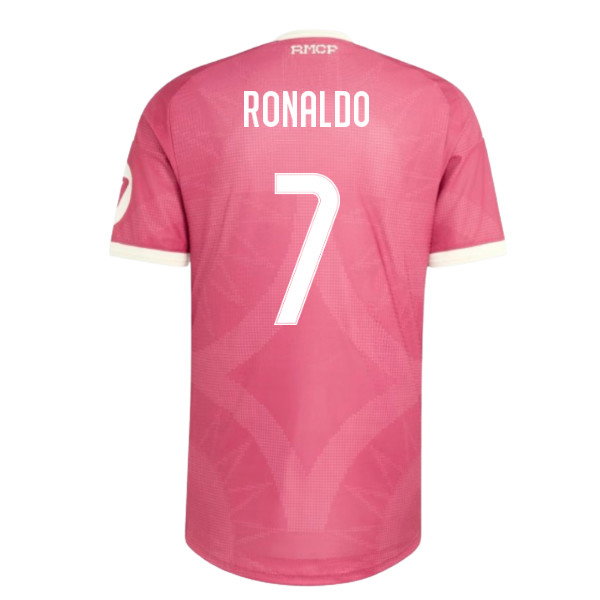 2026-2027 Real Madrid Third Authentic Shirt (Pink) (Ronaldo 7)