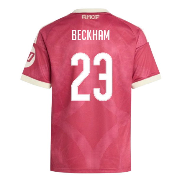 2026-2027 Real Madrid Third Shirt (Kids) (Beckham 23)