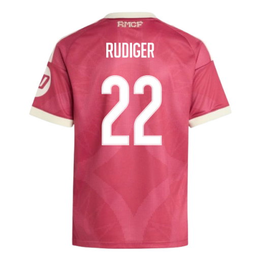 2026-2027 Real Madrid Third Shirt (Kids) (Rudiger 22)