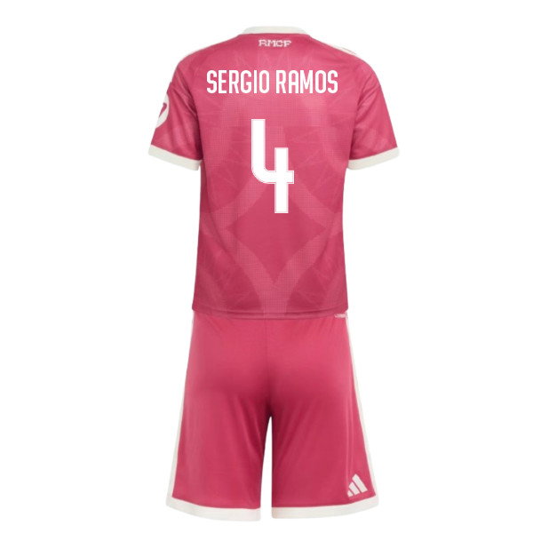 2026-2027 Real Madrid Third Youth Kit (Sergio Ramos 4)