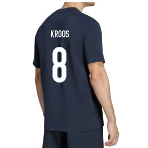 2026-2027 Real Madrid Tiro Travel Tee (Navy) (Kroos 8)