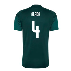 2026-2027 Real Madrid Training Jersey (Aurora Ivy) (Alaba 4)