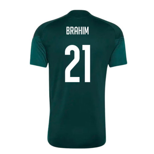 2026-2027 Real Madrid Training Jersey (Aurora Ivy) (Brahim 21)