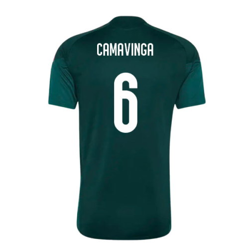 2026-2027 Real Madrid Training Jersey (Aurora Ivy) (Camavinga 6)