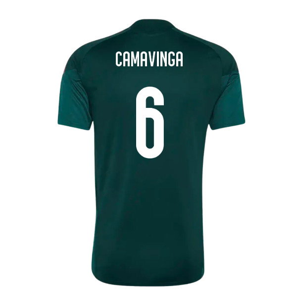 2026-2027 Real Madrid Training Jersey (Aurora Ivy) (Camavinga 6)