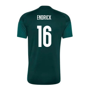 2026-2027 Real Madrid Training Jersey (Aurora Ivy) (Endrick 16)