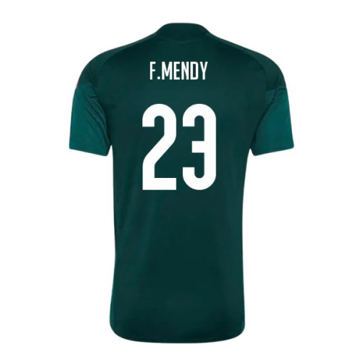 2026-2027 Real Madrid Training Jersey (Aurora Ivy) (F.Mendy 23)