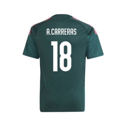 2026-2027 Real Madrid Training Jersey (Aurora Ivy) - Kids (A.Carreras 18)
