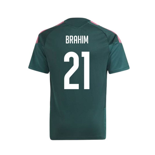 2026-2027 Real Madrid Training Jersey (Aurora Ivy) - Kids (Brahim 21)