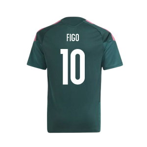 2026-2027 Real Madrid Training Jersey (Aurora Ivy) - Kids (Figo 10)