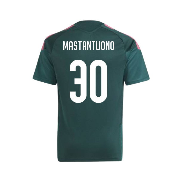 2026-2027 Real Madrid Training Jersey (Aurora Ivy) - Kids (Mastantuono 30)