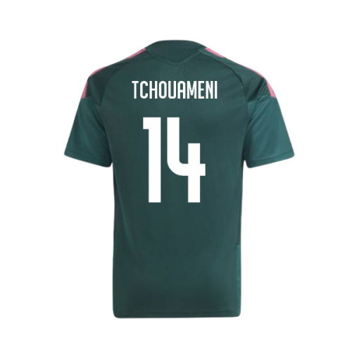 2026-2027 Real Madrid Training Jersey (Aurora Ivy) - Kids (Tchouameni 14)