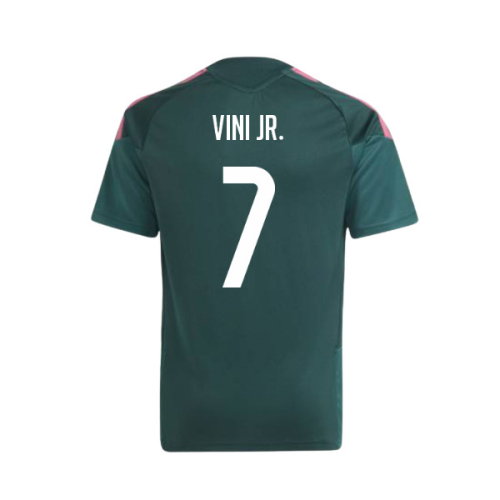 2026-2027 Real Madrid Training Jersey (Aurora Ivy) - Kids (Vini Jr. 7)