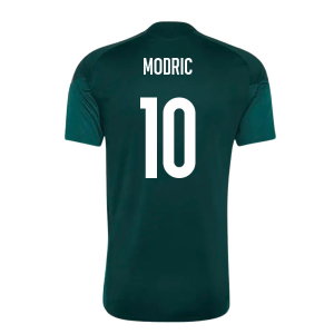 2026-2027 Real Madrid Training Jersey (Aurora Ivy) (Modric 10)