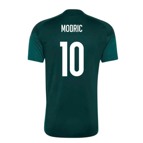 2026-2027 Real Madrid Training Jersey (Aurora Ivy) (Modric 10)
