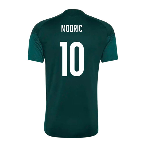 2026-2027 Real Madrid Training Jersey (Aurora Ivy) (Modric 10)