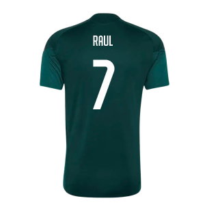 2026-2027 Real Madrid Training Jersey (Aurora Ivy) (Raul 7)