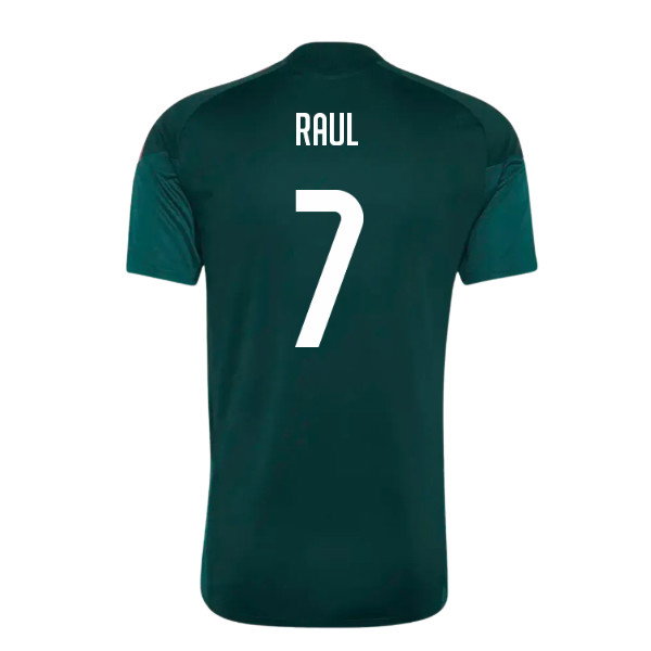 2026-2027 Real Madrid Training Jersey (Aurora Ivy) (Raul 7)