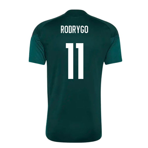 2026-2027 Real Madrid Training Jersey (Aurora Ivy) (Rodrygo 11)