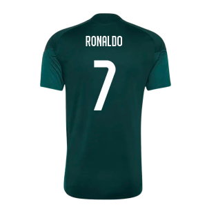 2026-2027 Real Madrid Training Jersey (Aurora Ivy) (Ronaldo 7)
