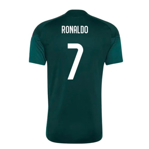 2026-2027 Real Madrid Training Jersey (Aurora Ivy) (Ronaldo 7)