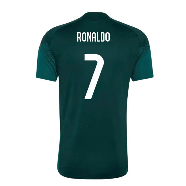2026-2027 Real Madrid Training Jersey (Aurora Ivy) (Ronaldo 7)