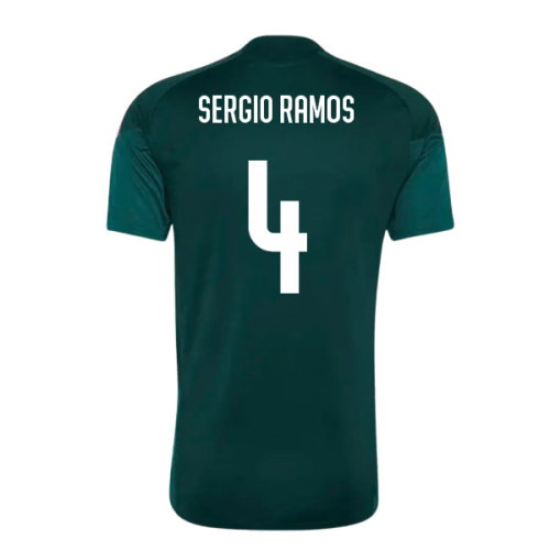2026-2027 Real Madrid Training Jersey (Aurora Ivy) (Sergio Ramos 4)