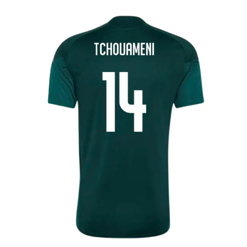 2026-2027 Real Madrid Training Jersey (Aurora Ivy) (Tchouameni 14)