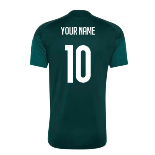 2026-2027 Real Madrid Training Jersey (Aurora Ivy) (Your Name)