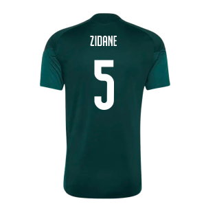 2026-2027 Real Madrid Training Jersey (Aurora Ivy) (Zidane 5)