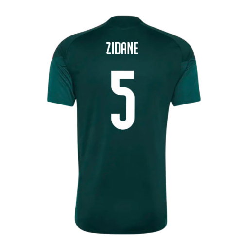 2026-2027 Real Madrid Training Jersey (Aurora Ivy) (Zidane 5)