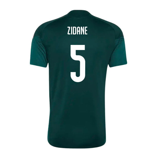 2026-2027 Real Madrid Training Jersey (Aurora Ivy) (Zidane 5)