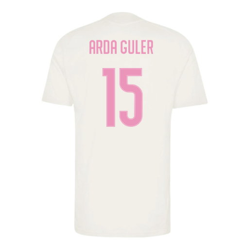 2026-2027 Real Madrid Training Jersey (Ivory) (Arda Guler 15)