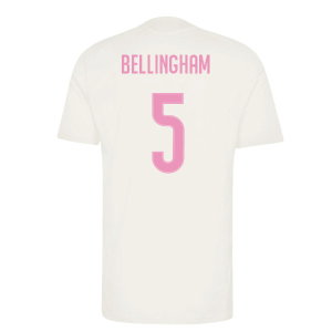 2026-2027 Real Madrid Training Jersey (Ivory) (Bellingham 5)